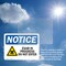 Signmission Exam In Progress Do Not Enter Sign, Vinyl Decal, 10in W x 7in L, 2PK OS-2PACK-NS-D-710-L-12201 - alternate 2
